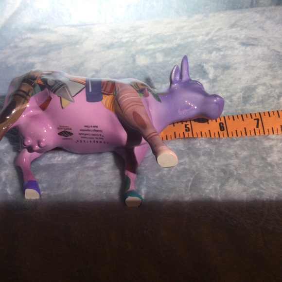 Vintage “ Cow Parade” Crayon Cow Figurine by Westland Giftware - Picture 7 of 10